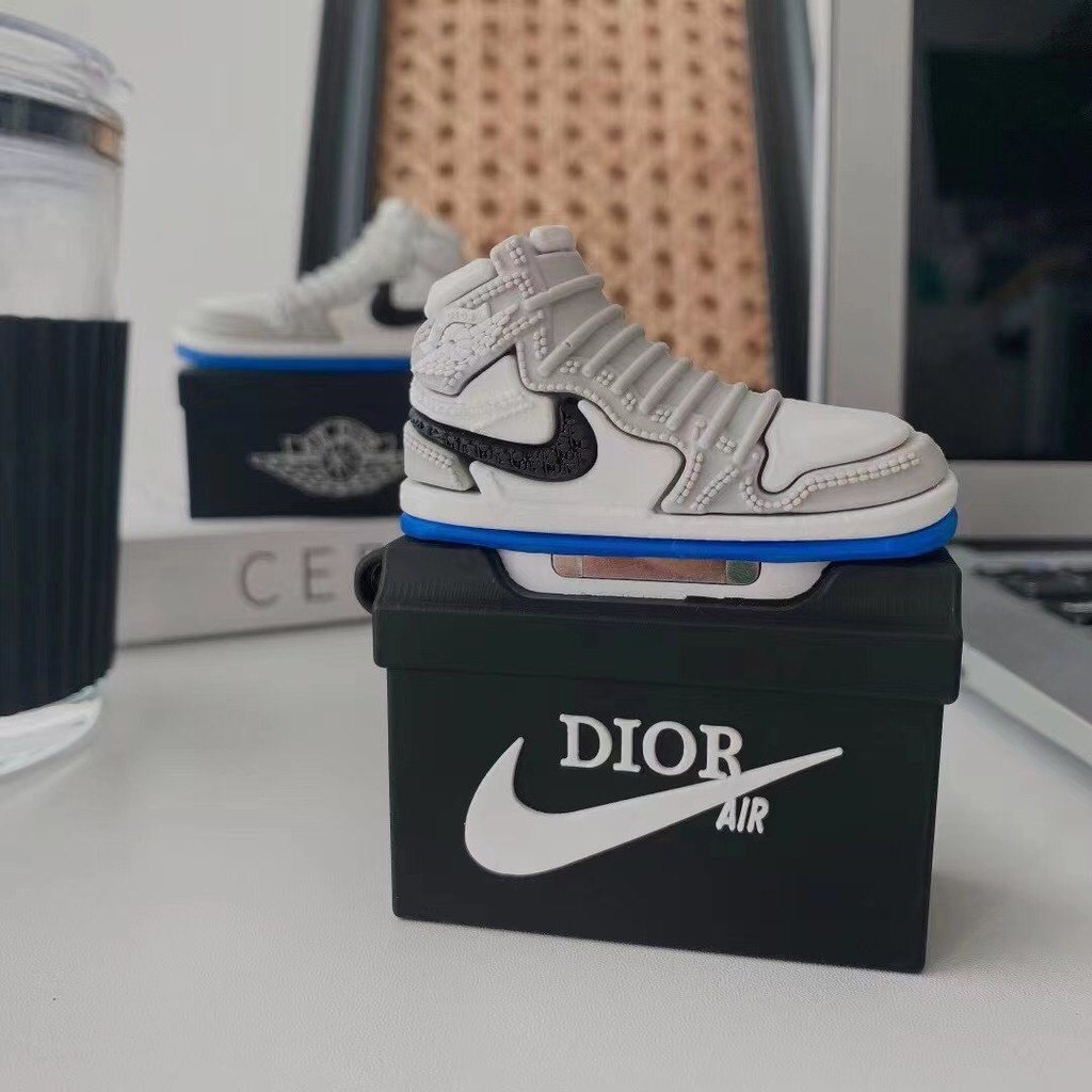 Vỏ Bảo Vệ Hộp Đựng Tai Nghe Airpods 1 / 2 Hình Hộp Giày Dior & Jordan Độc Đáo Apple | BigBuy360 - bigbuy360.vn