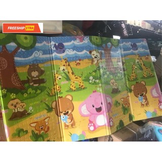 THẢM xốp  silicon 2 mặt dùng siêu thích cho bé