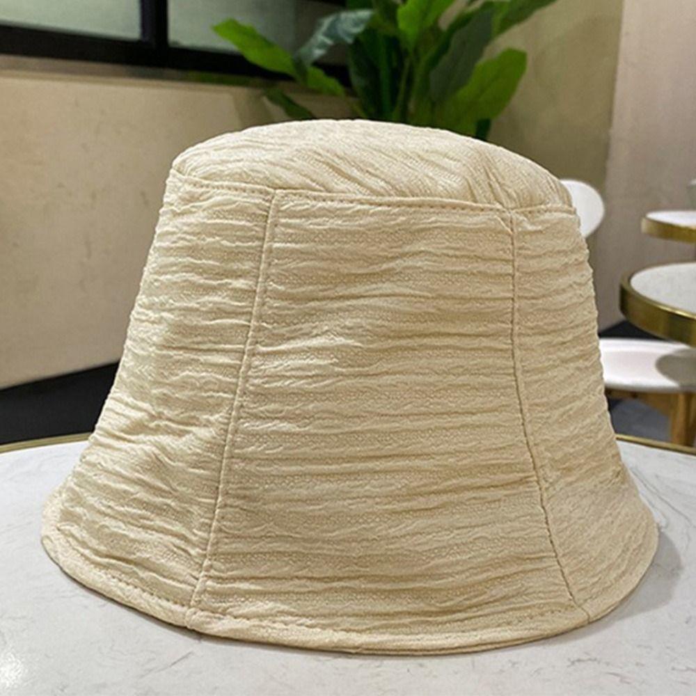 Nón Bucket Unisex Màu Sắc Nhã Nhặn Thời Trang
