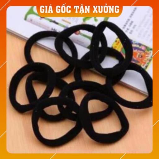 Dây Chun Buộc Tóc Siêu Co Giãn Không Cắn Tóc