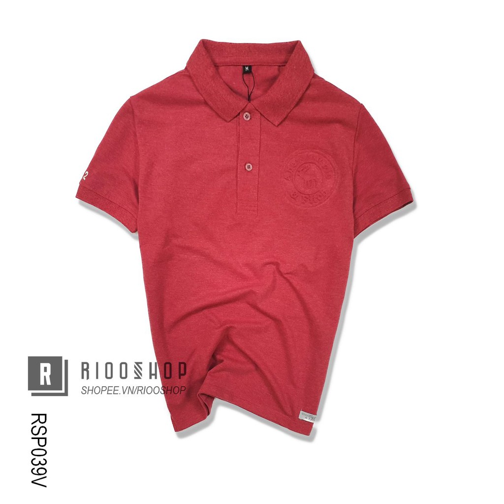 Áo áo thun nam có cổ cao cấp ab trơn đơn giản RSP039 | BigBuy360 - bigbuy360.vn