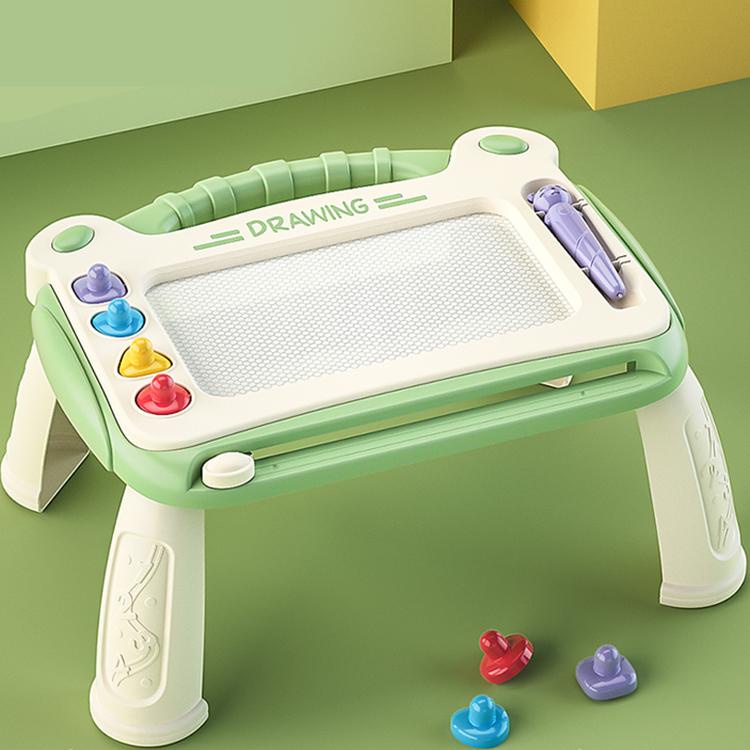 Bảng vẽ tự xóa cho bé thông minh có chân bàn, bảng từ tính tập viết, tập vẽ cho bé