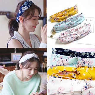 BĂNG ĐÔ TURBAN HOA CỎ MÙA XUÂN NHIỀU MÀU DỄ THƯƠNG DIỆU DÀNG