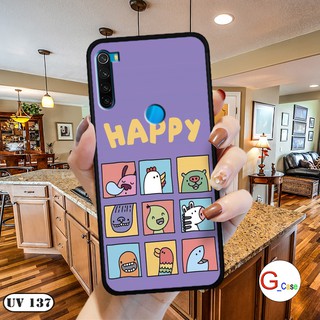 Ốp lưng Xiaomi Redmi Note 8 nhám viền dẻo