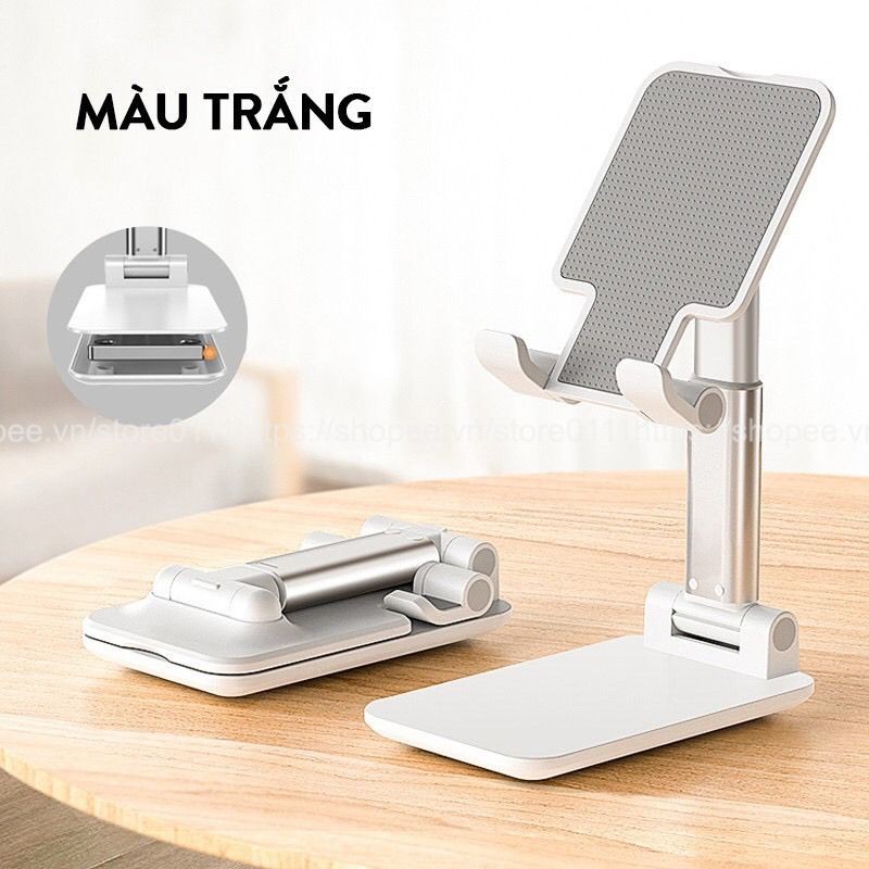 Giá đỡ điện thoại để bàn có thể gập gọn, giá đỡ cho iPhone ipad pro mini Samsung Xiaomi | WebRaoVat - webraovat.net.vn