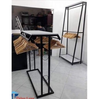 sào treo đồ đôi kèm ván
