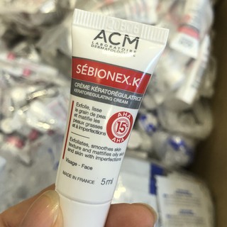 Kem hỗ trợ điều trị mụn Sebionex K Cream - Mini siz thumbnail
