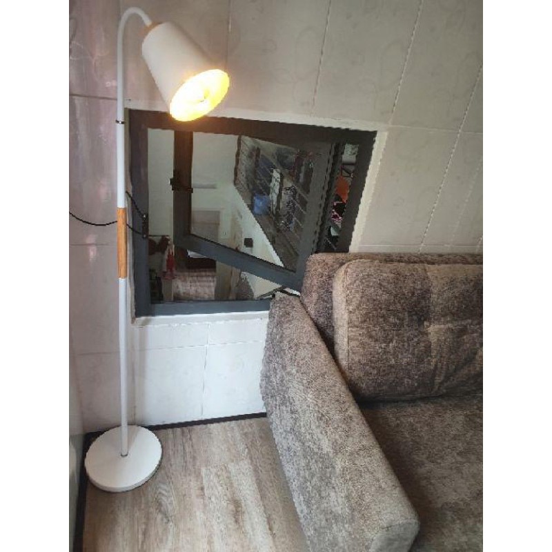 Đèn cây đứng trang trí phòng khách phong cách Bắc Âu Tặng kèm bóng LED 9w đèn led đọc sách sofa