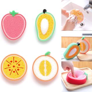 Miếng xốp rửa chén hình trái cây độc đáo tiện lợi cho bếp