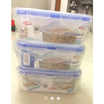 combo 3 hộp đựng thực phẩm Song Long