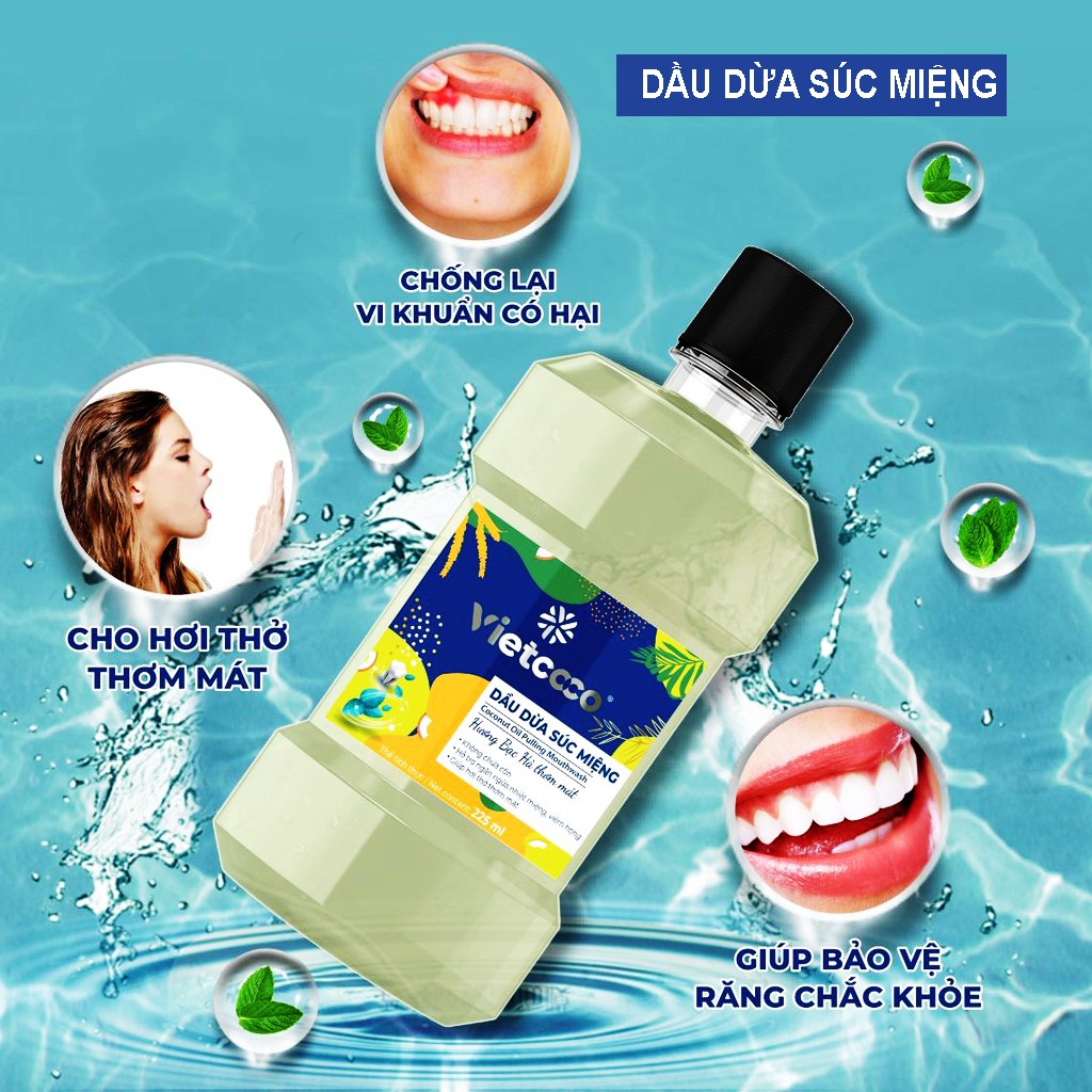 Dầu Dừa Nguyên Chất organic vietcoco