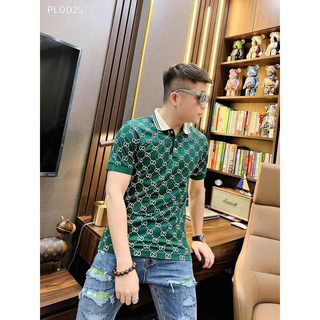 Áo thun nam ngắn tay cổ bẻ mẫu mới nhiều màu