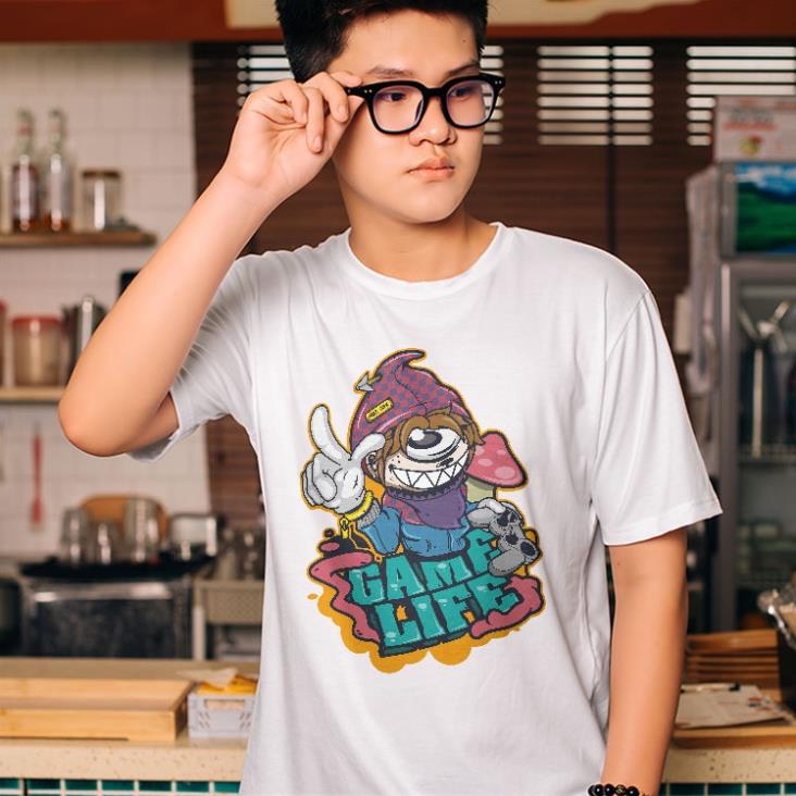 Áo Thun Nam rách HipHop_13 Hotshop cổ tròn 100% Cotton cao cấp vải dày mịn không xù lông