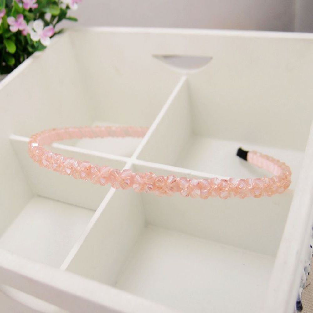 Cài tóc kim loại đính đá lấp lánh