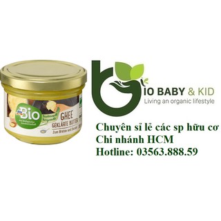 Bơ ghee hữu cơ DMBio 180g