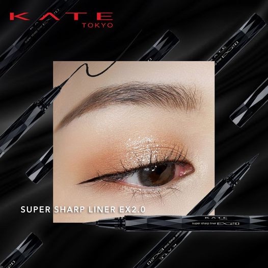 Bút vẽ mắt nước Kanebo Kate Super Sharp Liner nét mảnh, sắc sảo rất đẹp
