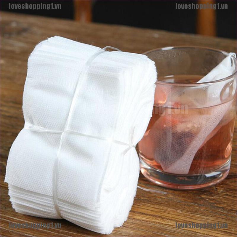 Set 100 Túi Lọc Trà Dây Rút Tiện Lợi