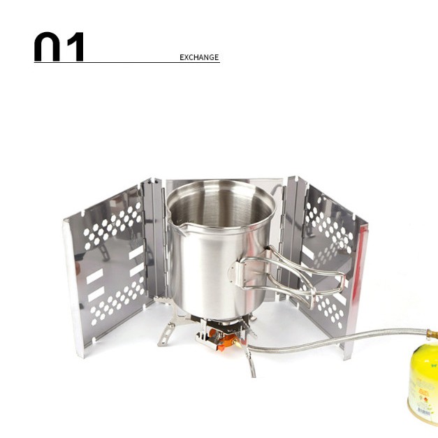 FOLDING FIRE PLATE - Bếp Nướng xếp Camping BBQ - Home and Garden