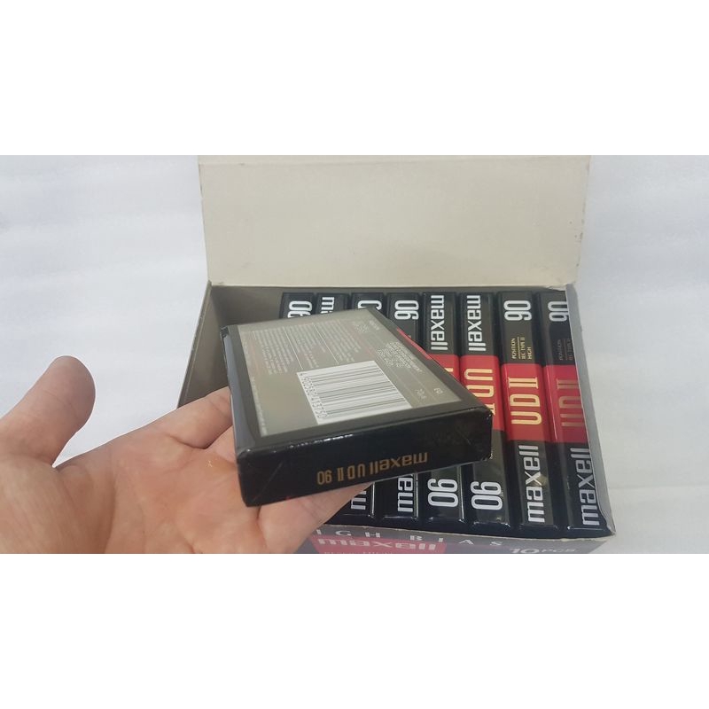 01 BĂNG UDII MỚI NGUYÊN CHƯA BÓC SEAL NEW ORIGINAL 100% CASSETTE UDII 90MIN IEC TYPE II 1991 US
