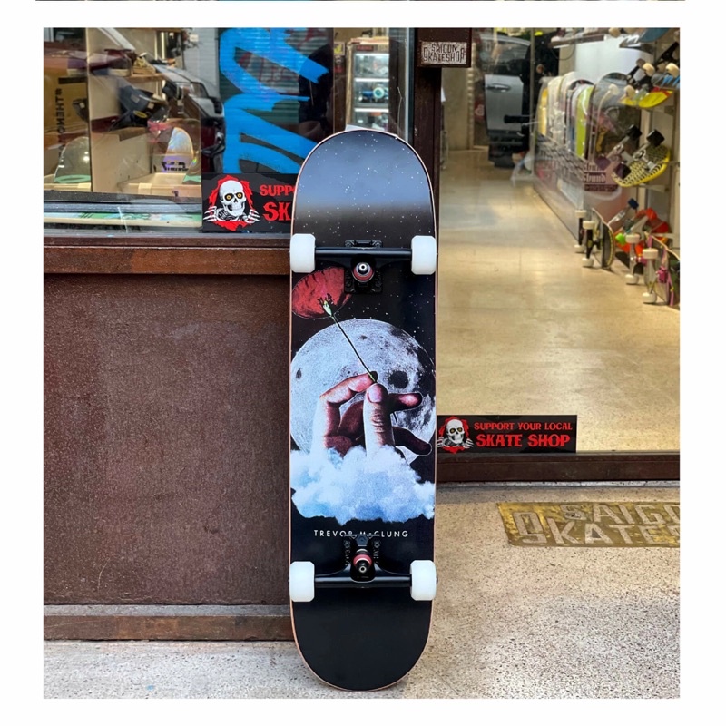 Ván Trượt Skateboard Cao Cấp Mỹ - PLAN B MCCLUNG MOON SHOT CUSTOM COMPLETE 8.12