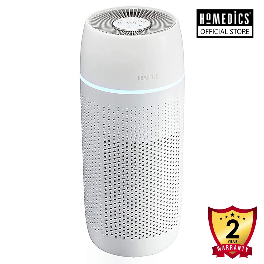 [Mã ELHA10 giảm 6% đơn 5TR] Máy lọc không khí khử mùi và lông vật nuôi 5-in-1 Homedics AP-PET35A-WT