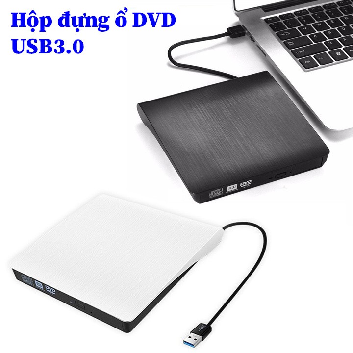 Box ổ DVD 12.7mm chuẩn SATA USB3.0 BX40