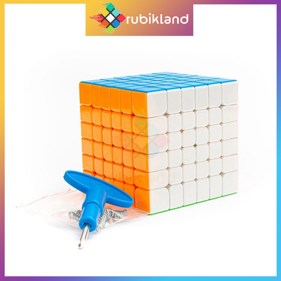 Rubik 6x6 YJ MGC 6x6 Có Nam Châm Stickerless Rubic Không Viền 6 Tầng Đồ Chơi Trí Tuệ Trẻ Em