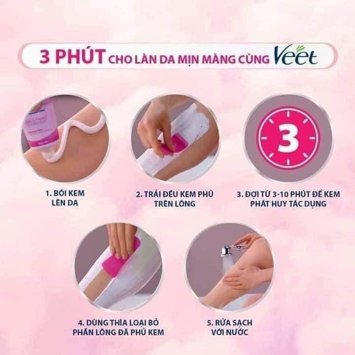 Kem tẩy lông Veet 100g