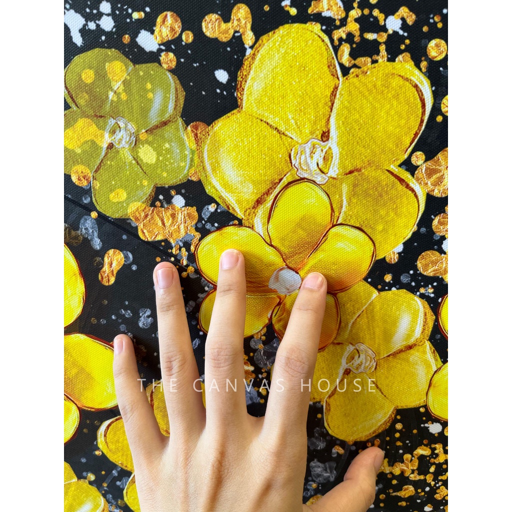 Tranh in Canvas Hoa Mai Vàng  - The Canvas House