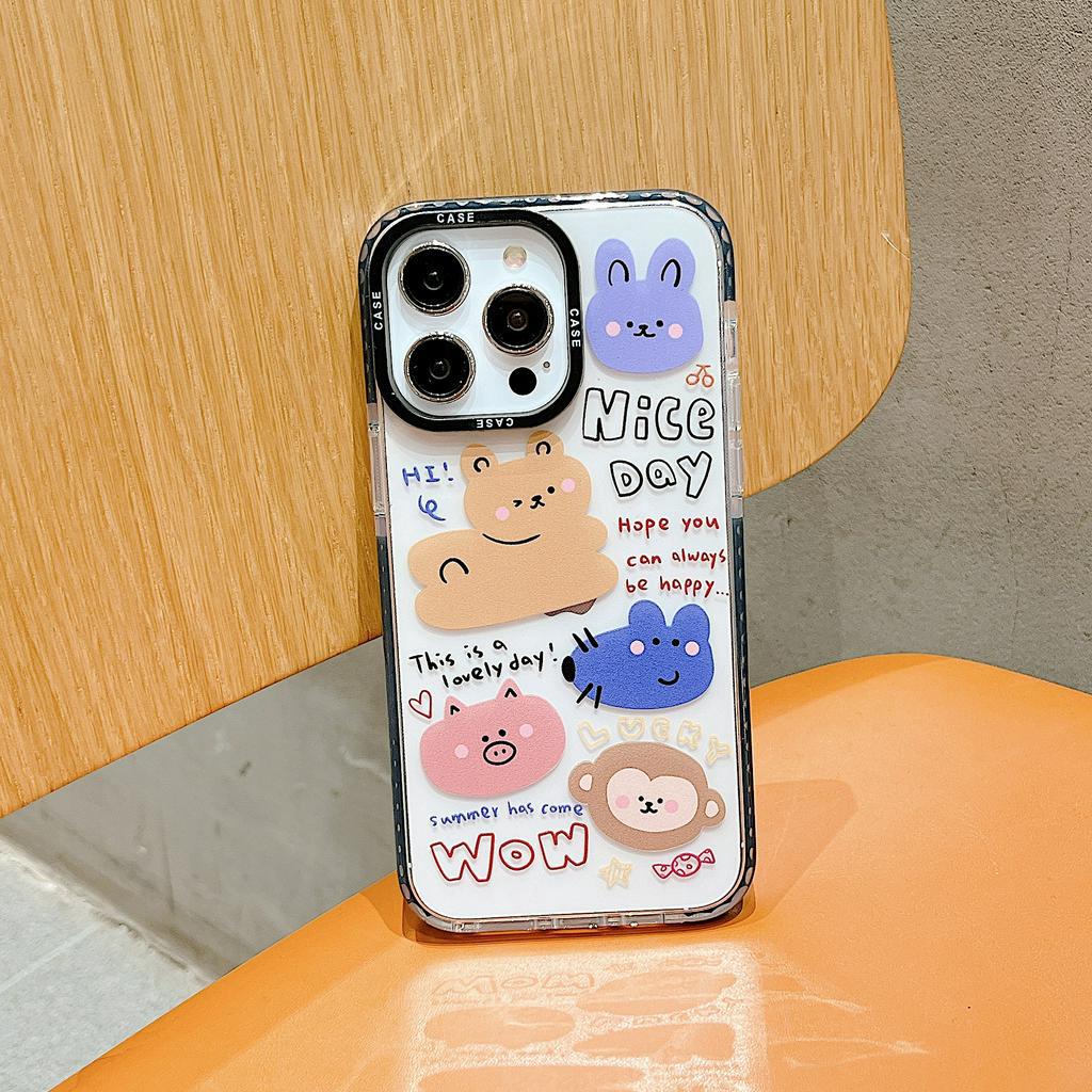 Ốp Lưng Chống Sốc Hình Cậu Bé Bút Chì Shin Cho iPhone 14Promax / 14Pro / 14 / 13Promax / 13Pro / 13 / 12 / 11