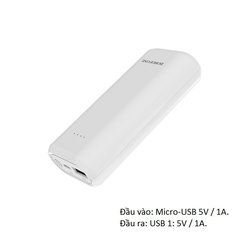 Pin sạc dự phòng 5200mah Borofone BT2