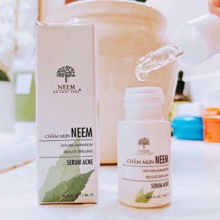 Chấm mụn neem- xẹp mụn neem 24h nụ cười vàng