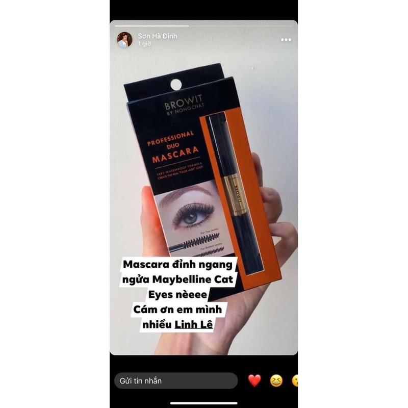 MASCARA NONGCHAT 2 ĐẦU