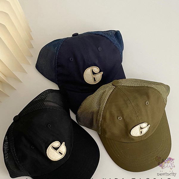 Mũ Lưỡi Trai Thêu Chữ Phong Cách Hàn Quốc Cho Bé