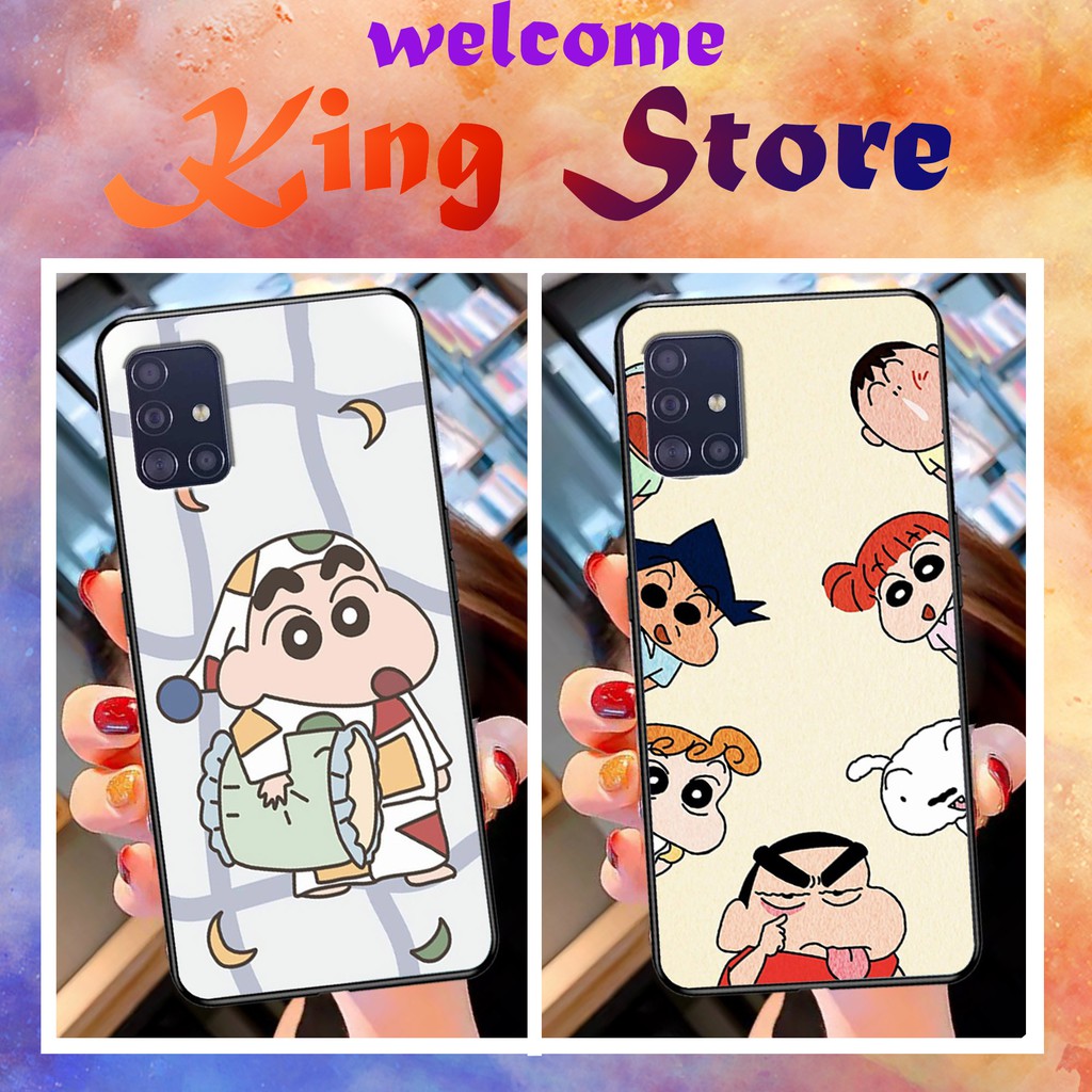 [Hàng đẹp] Ốp lưng Samsung A31/A51/A71 in hình Shin -  cậu bé bút chì Siêu đẹp, độc, lạ_KINGSTORE.HN_Ốp SS A31/A51/A71