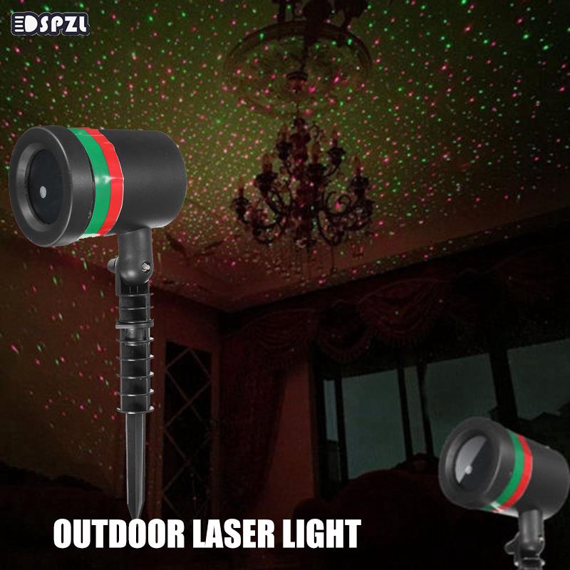 Đèn Chiếu Laser 3d Tạo Hiệu Ứng Bầu Trời Sao Giáng Sinh Chống Nước