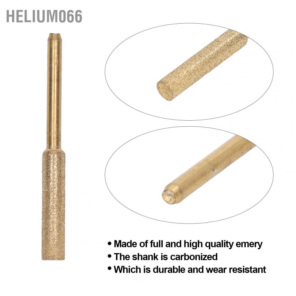 Helium066 12 cái Đầu mài 3mm Cưa 4 8mm sắt Mài đầu mòn Đá nhám chống