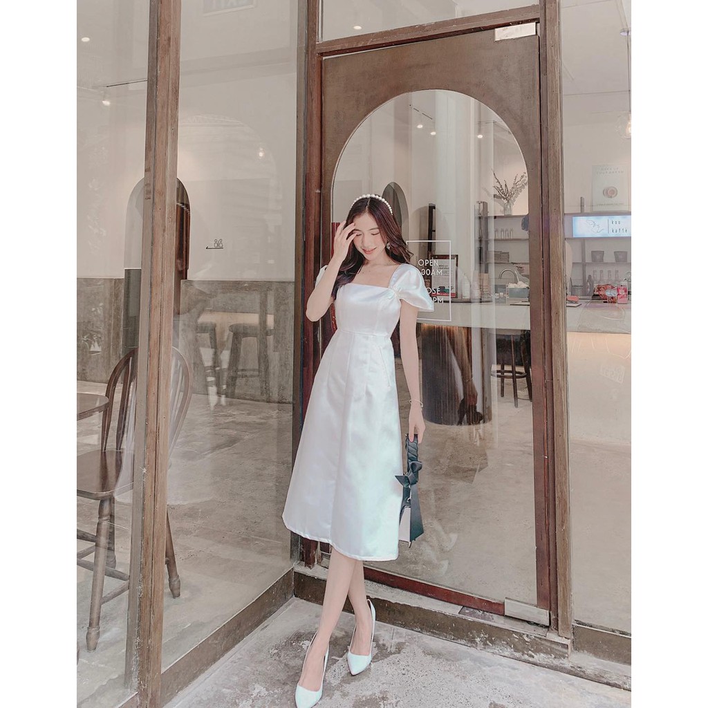 [Mã FAGREEN1505 giảm tới 30K đơn 99K] [HÀNG THIẾT KẾ CAO CẤP] Đầm Xòe Đính Ngọc Đi Tiệc Sang Trọng Form Dài Nhiều Màu | BigBuy360 - bigbuy360.vn