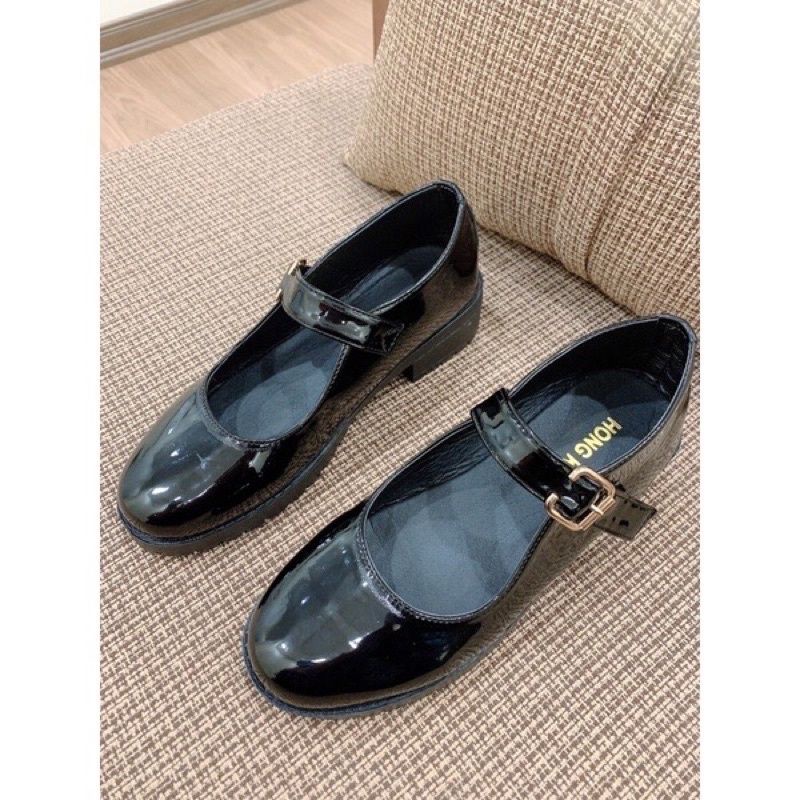 Giày lolita đế cao quai ngang ulzzang