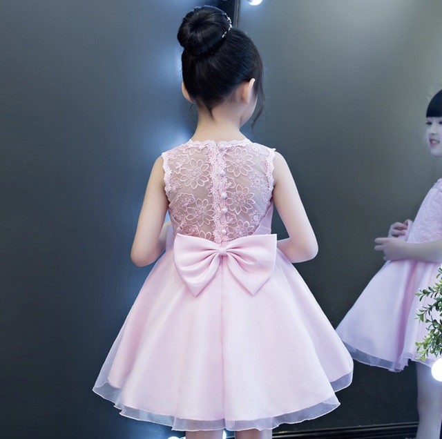 Váy công chúa bé gái cao cấp hàng Quảng Châu MS03