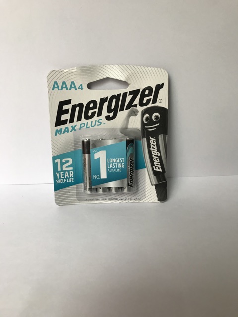 Pin Energizer Max Plus đũa AAA , tiểu AA vỉ 4 viên