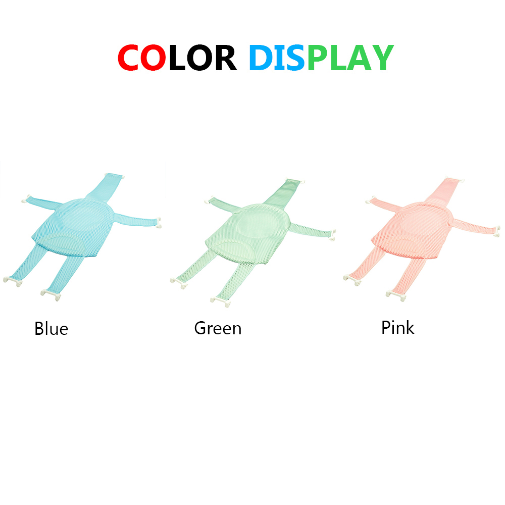 Tấm Đệm Lót Bồn Tắm Chống Trượt Có Thể Điều Chỉnh Nhiều Màu Sắc Cho Bé Sơ Sinh