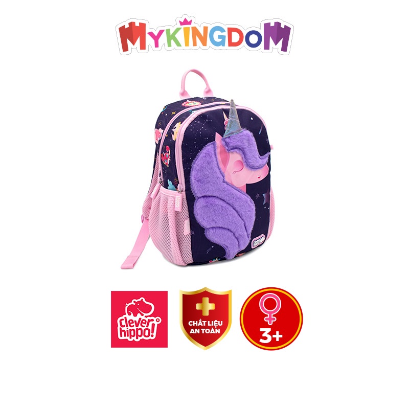 Ba Lô Mini Cho Bé CLEVERHIPPO - Kì Lân Mộng Mơ Tím BU4106/PURPLE
