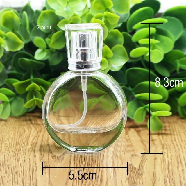 Chai lọ chiết nước hoa hình chữ O 25ml - chai lọ chiết mỹ phẩm / lọ đựng dầu thơm