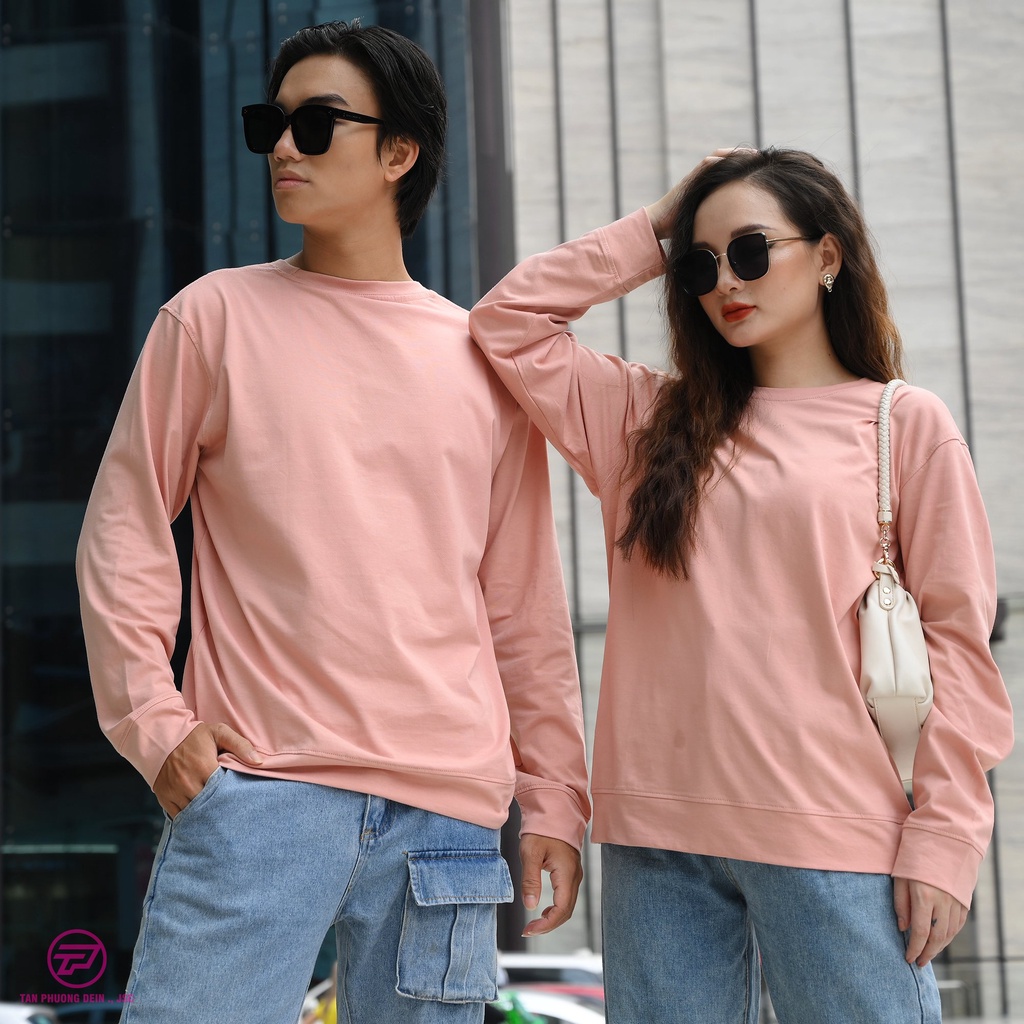 👋🤘  cao cấp, áo thun Sweeter, áo thun form rộng cao cấp 100% cotton Tân Phương màu HỒNG + 🎁