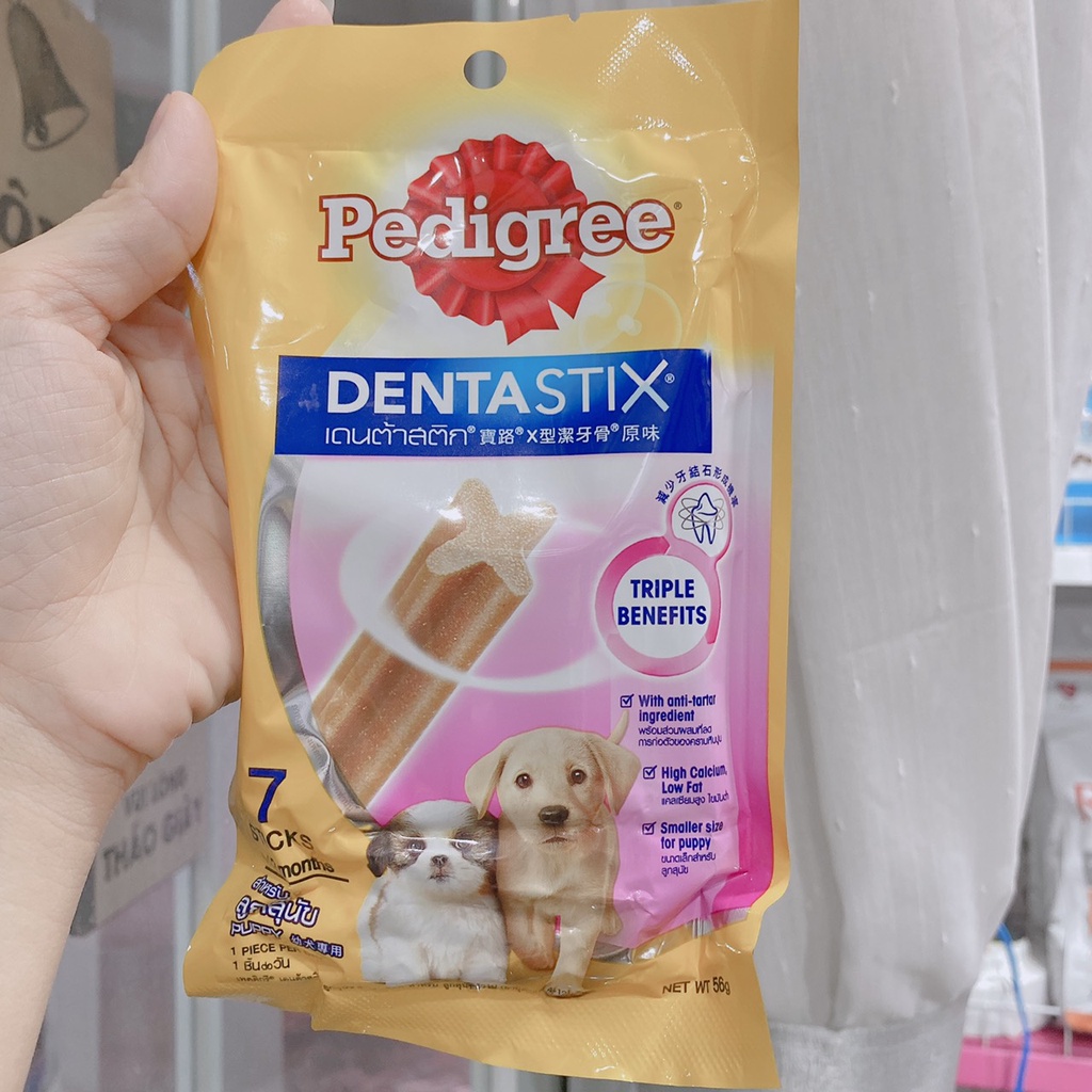 xương yaho gặm sạch răng/ Pedigree/ da bò cho chó