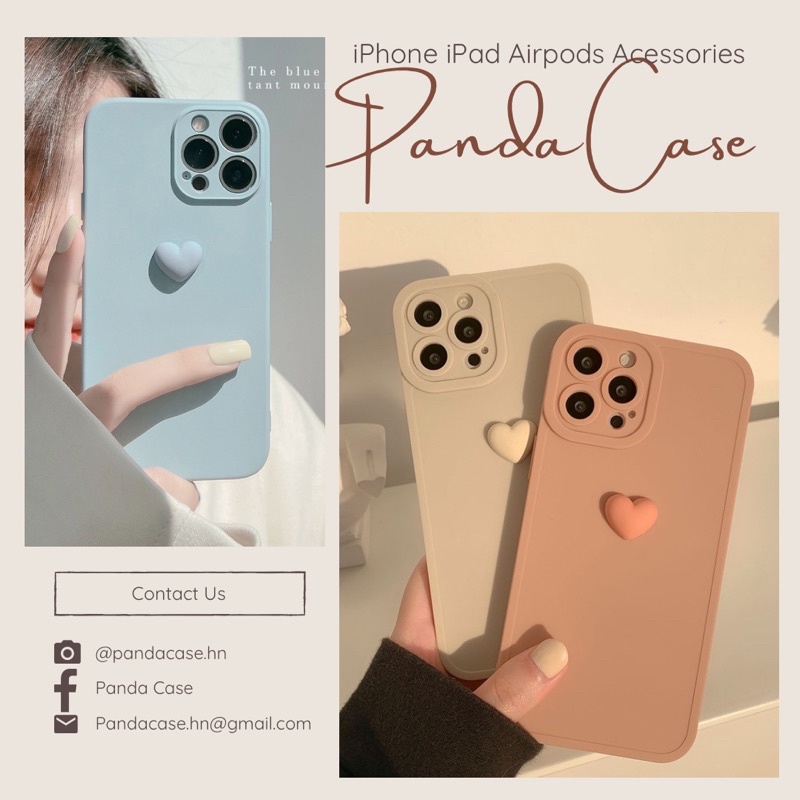 No.2 𝐂𝐨́ 𝐬𝐚̆̃𝐧 𝐜𝐡𝐨 𝐢𝐏𝐡𝐨𝐧𝐞 𝟏𝟑 Ốp tim nổi màu basic dễ dùng, cạnh vuông