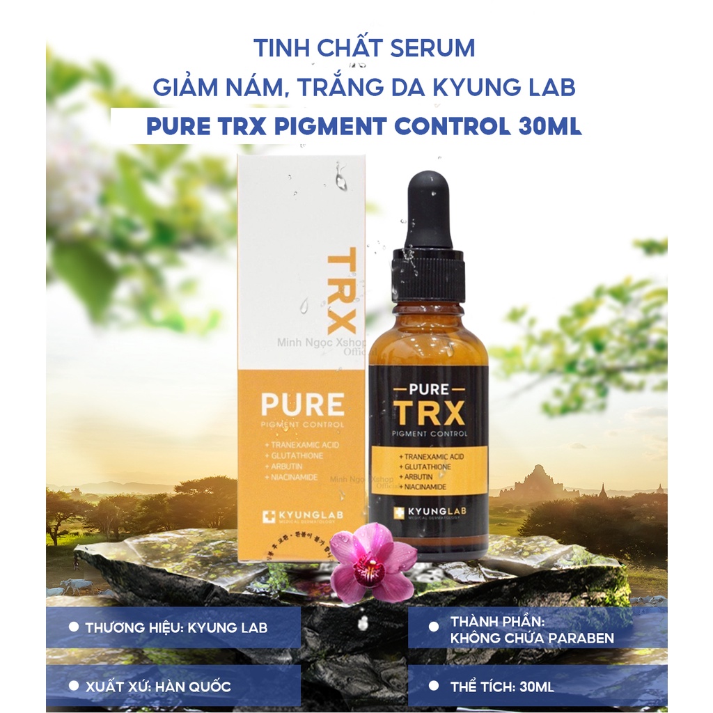 Tinh chất serum giảm nám, trắng da KyungLab Pure TRX Pigment Control 30ML