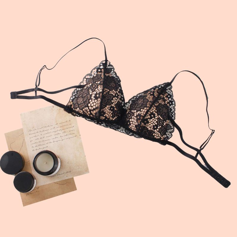 Áo Lót Nữ Mút Mỏng Nâng Ngực Sexy SU Official, Áo Bra 2 Dây Cài Sau 3008