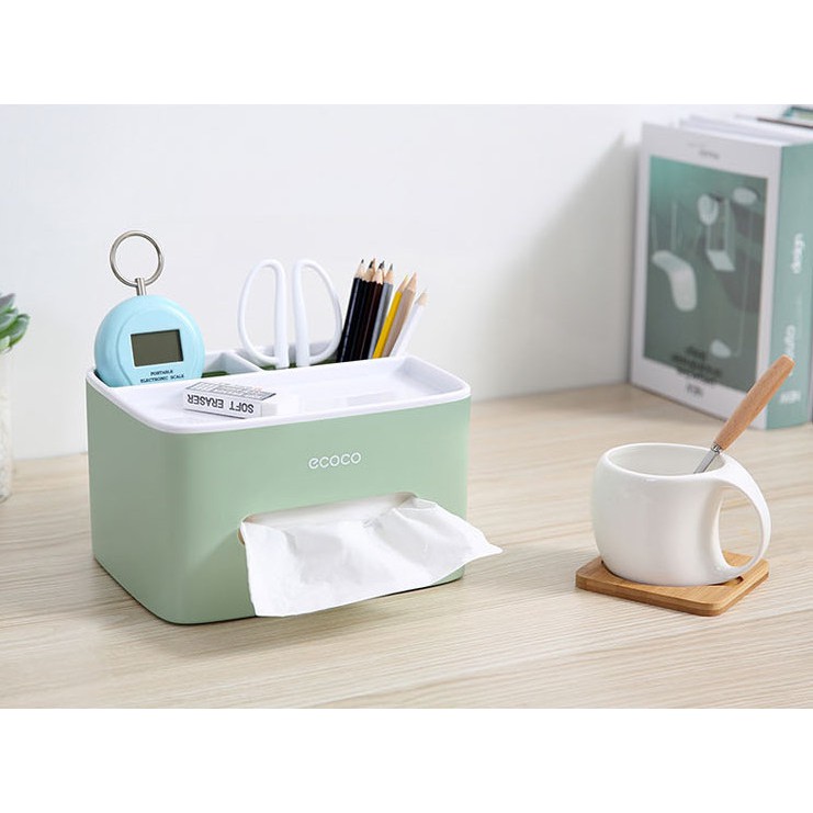 Ecoco Hộp Đựng Khăn Giấy Để Bàn